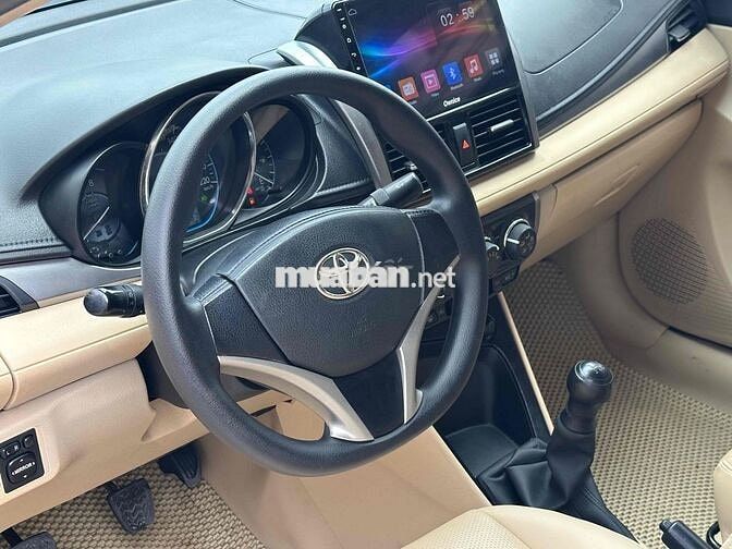 Toyota Vios E 2018 Số sàn Vàng cát