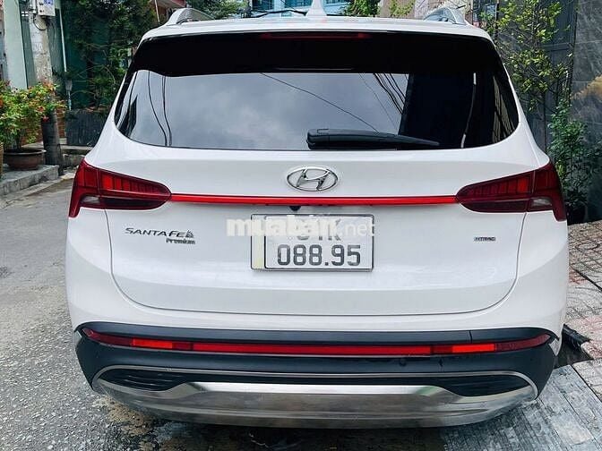 Santa Fe Premium 2022 Trắng 98000 km cực đẹp