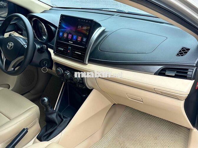 Toyota Vios E 2018 Số sàn Vàng cát