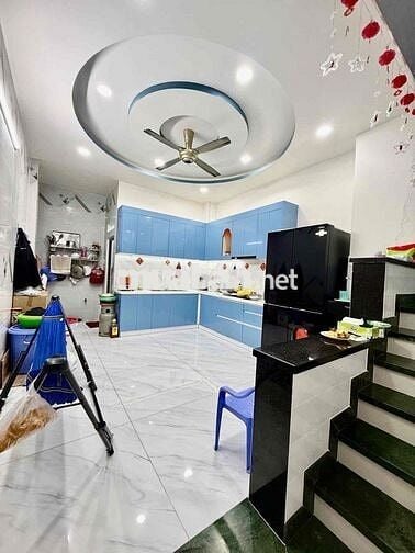 Gộp Bank - Luỹ Bán Bích 60m2(4x15), 3 tầng, Giá:5.6, Tân Phú
