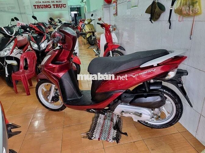 Honda Vision 2014 màu Đỏ