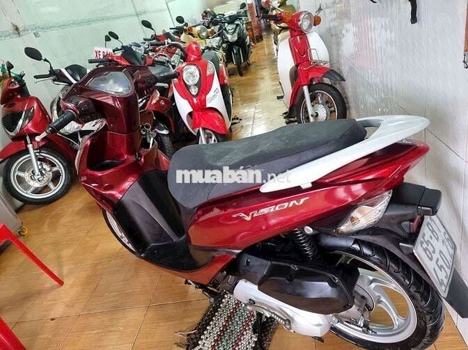 Honda Vision 2014 màu Đỏ