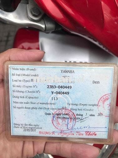 Yamaha Mio 2011 màu Đỏ . Xe zin đẹp lắm cực ngon