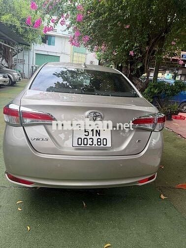 Toyota Vios E 2021 Số tự động Vàng cát