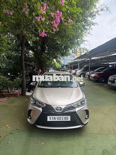 Toyota Vios E 2021 Số tự động Vàng cát