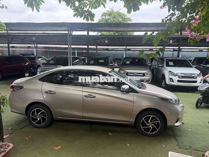Toyota Vios E 2021 Số tự động Vàng cát