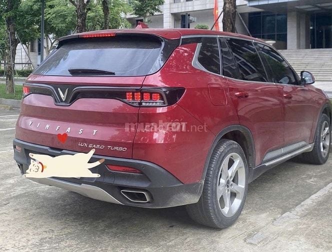 Vinfast Lux SA2.0 Base 2020 35.000 km Đỏ-575 triệu
