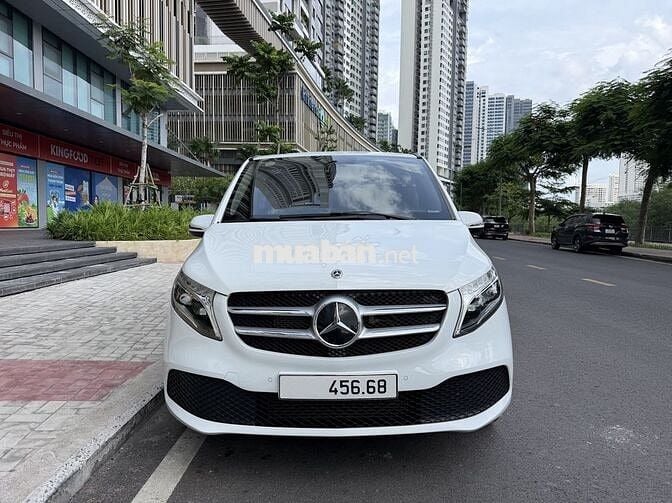 Mercedes V 250 2020 Trắng 7 chỗ nhập khẩu Spain