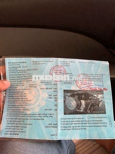 EVEREST 2.5L 2014 MT 1 CẦU 119000KM BẢOHÀNH1NĂM