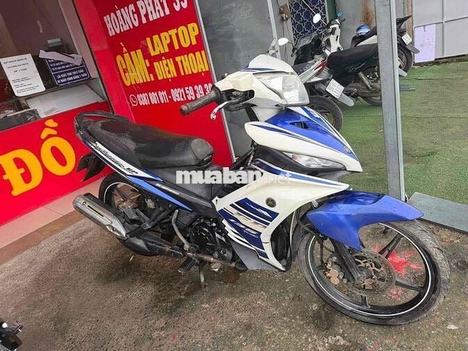 Yamaha Exciter 135 2014 Trắng Xanh 5 số