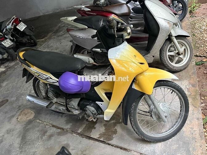Honda Wave 50cc 2008 Vàng trắng