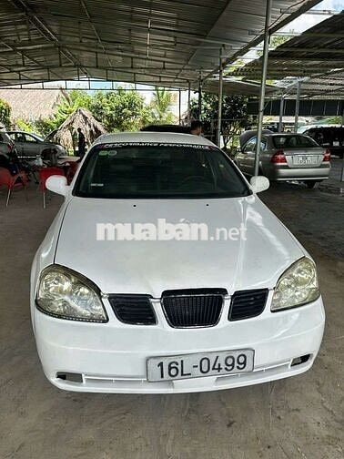 Chevrolet Lacetti 2005 Số sàn Trắng