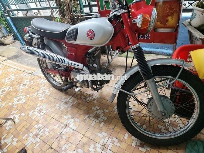 Honda CL50 Đỏ Bạc