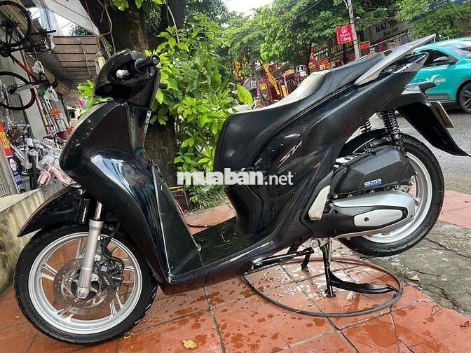 Honda SH 125 2022 Đen Chuẩn đồng hồ