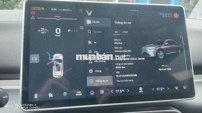 VinFast VF8 Plus CatI 2023 Điện 55 km Đỏ