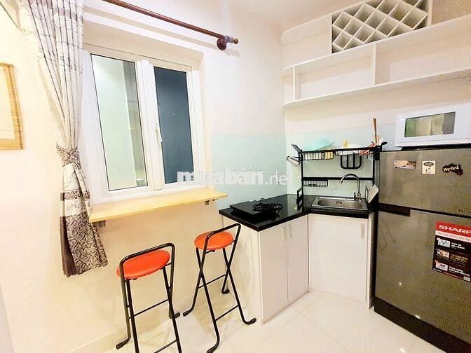 Cho thuê căn hộ 1PN Full Nội Thất – Cửa Sổ Thoáng | Nguyễn Văn Đậu