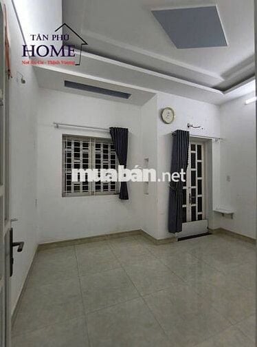 Hẻm 4m Tây Thạnh, 2 Lầu, 4 x 11m, 3 Phòng Ngủ, 3 wc, 1 sân Thượng