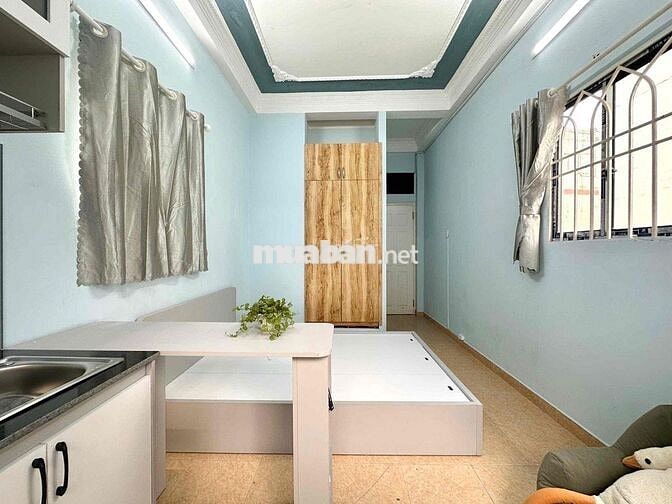 PHÒNG STUDIO CỬA SỔ - BAN CÔNG FULL NT
