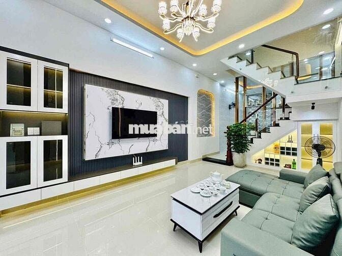Nhà Phố HXH 3 Lầu Phạm Văn Chiêu 4pn 5wc 24tr
