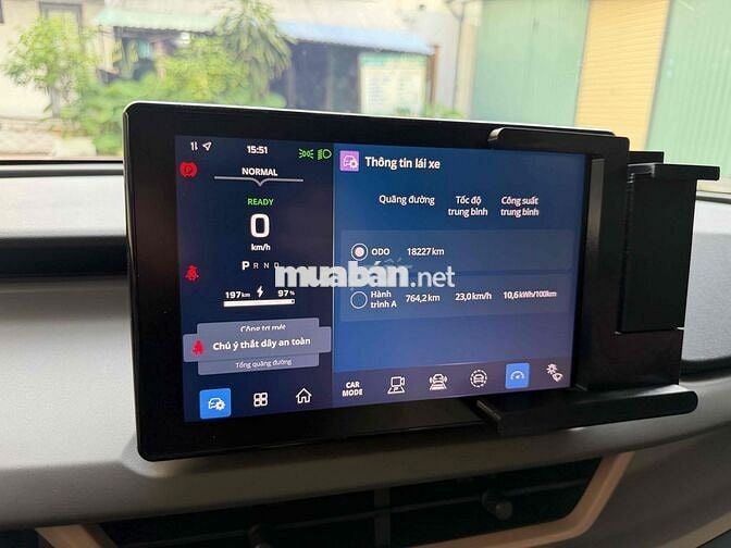 VinFast VF3 Hồng 2024 thuê pin odo 18nghìn km