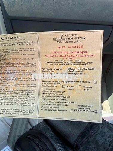 KIA CD5 2000 trắng
