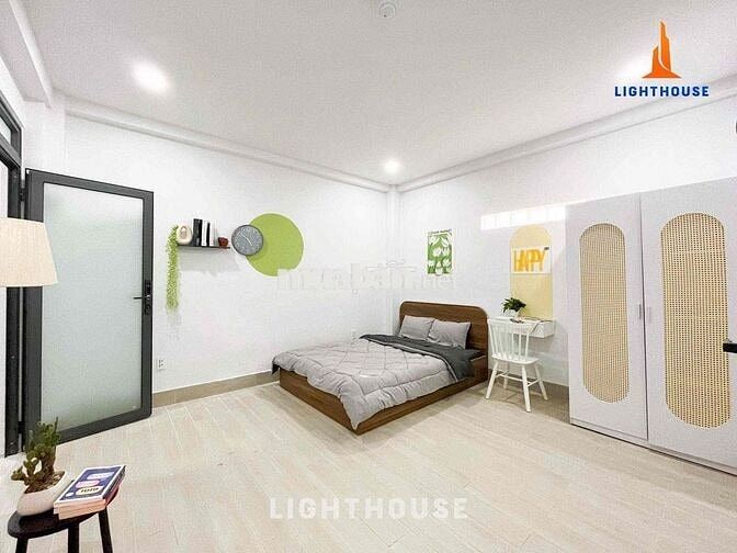 1PN-tách bếp cửa sổ trời ngay Lotte & CV Văn Hoá full nội thất