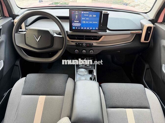 VinFast VF3 Hồng 2024 thuê pin odo 18nghìn km