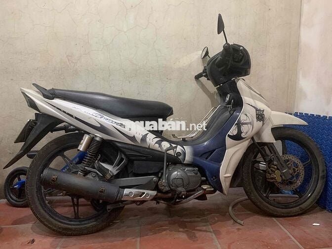 Yamaha Jupiter Gravita Trắng Xanh Thể Thao