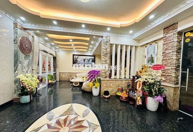 Cho thuê nhà 8B Trần Quang Diệu, P.13, Q.3 -Diện tích: 13x20m