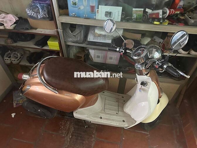 Xe máy 50cc Scoopy Trắng, Đồng