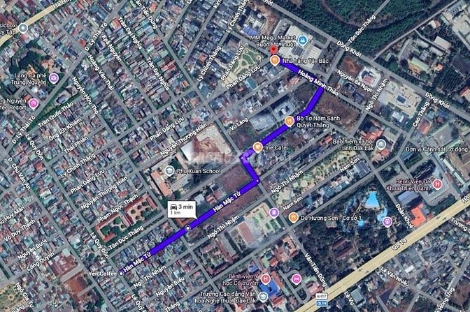 CHÍNH CHỦ CHO THUÊ NHÀ NGUYÊN CĂN MẶT TIỀN HÀN MẶC TỬ - KHU METRO (BMT