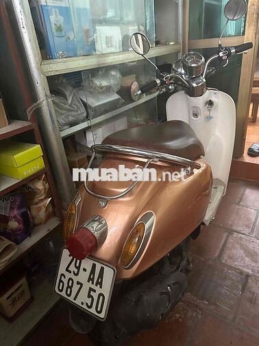 Xe máy 50cc Scoopy Trắng, Đồng