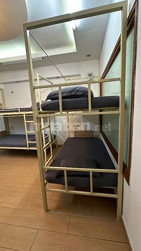Cho thuê KÝ TÚC XÁ từ 1tr7/người (có rèm che mỗi giường nha)