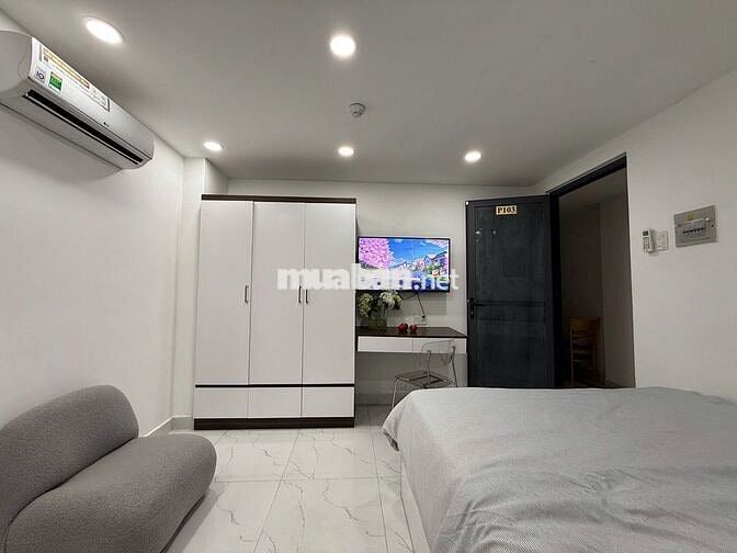 FREE NỬA THÁNG TIỀN NHÀ - NGAY CHỢ BÀ CHIỂU FULL NT THANG MÁY AN NINH