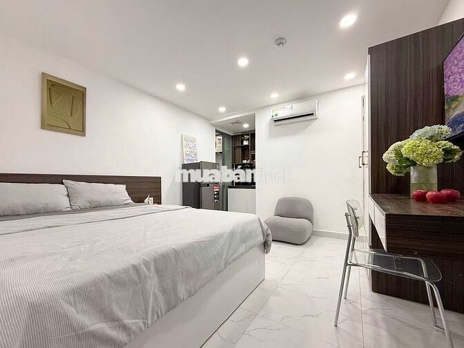 FREE NỬA THÁNG TIỀN NHÀ - NGAY CHỢ BÀ CHIỂU FULL NT THANG MÁY AN NINH