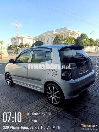 Kia Morning 2012 Số tự động Bạc