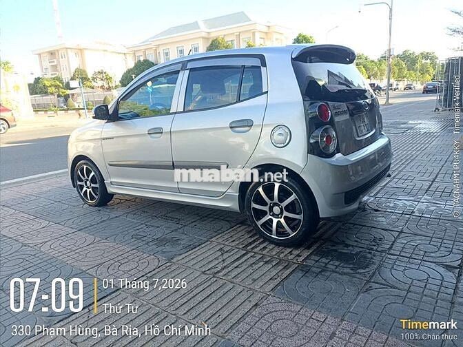 Kia Morning 2012 Số tự động Bạc