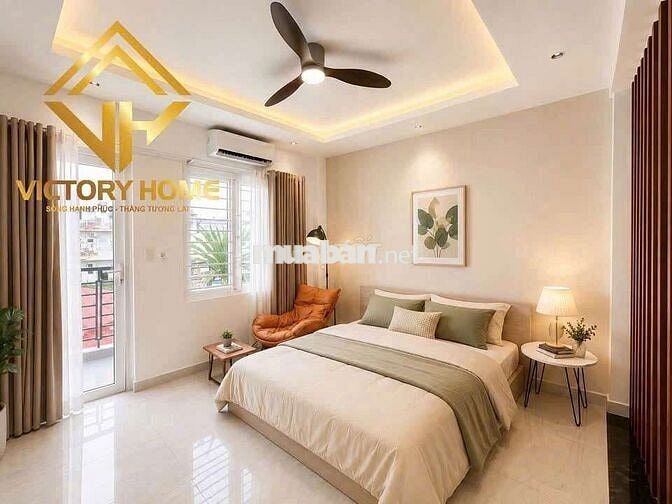 Căn hộ studio tách bếp ban công full nội thất Nguyễn Văn Cừ Quận 5 