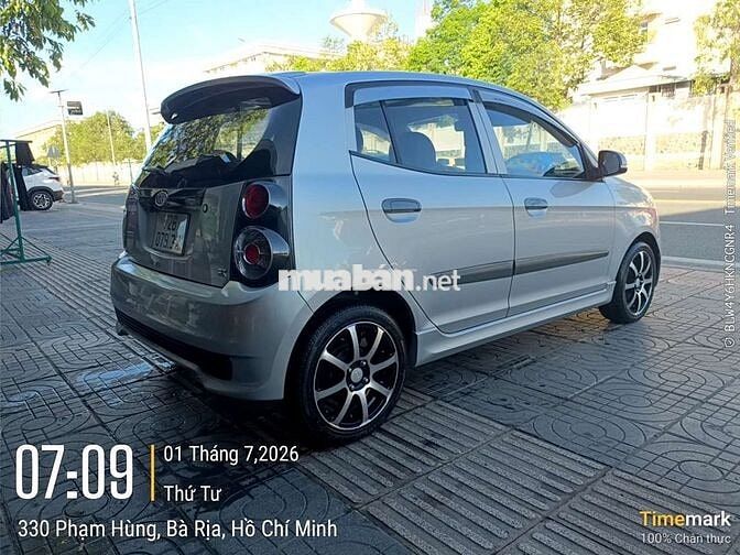 Kia Morning 2012 Số tự động Bạc