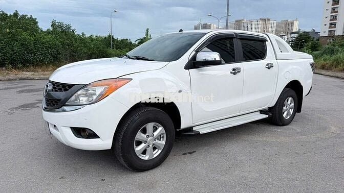 Mazda BT50 2014 Số sàn 6 cấp Dầu 2.2 tubor Trắng