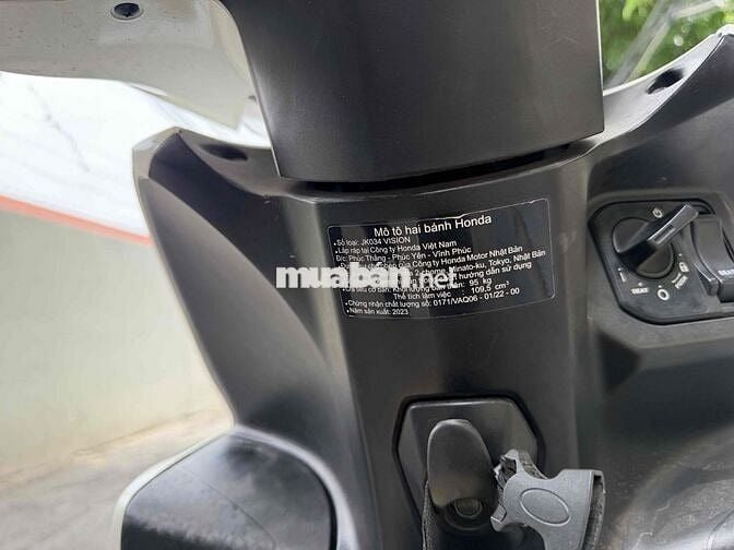 Honda Vision 2023 Trắng 109.5 cm3