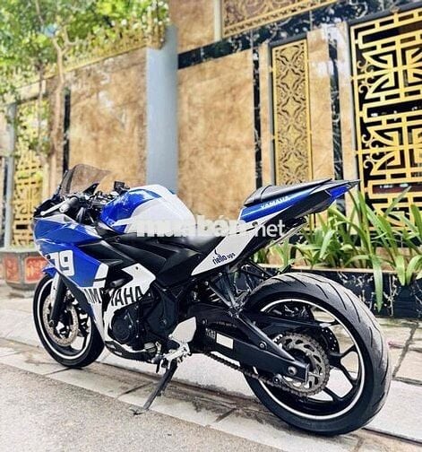 Yamaha R3 2019 Xanh GP xe 2 phanh đĩa trước vippp