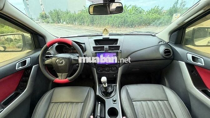 Mazda BT50 2014 Số sàn 6 cấp Dầu 2.2 tubor Trắng