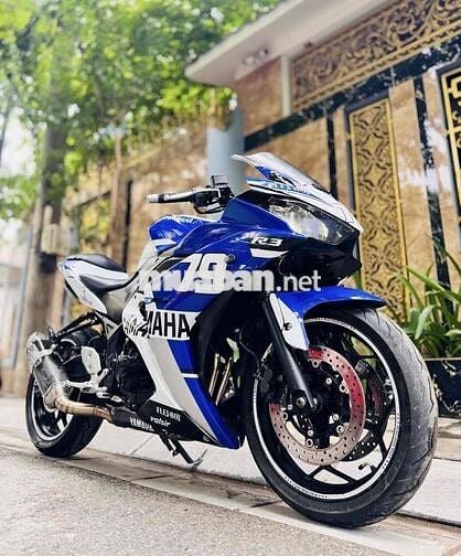 Yamaha R3 2019 Xanh GP xe 2 phanh đĩa trước vippp