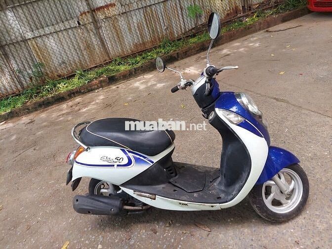 SYM Elit 50cc Trắng xanh Xe máy tay ga