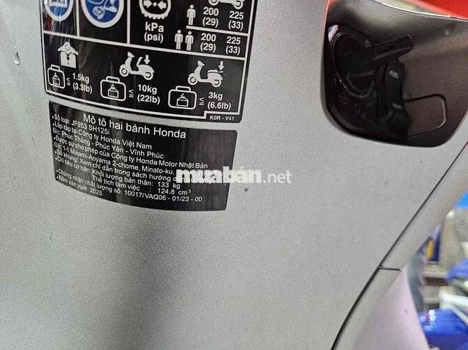 Honda SH125i ABS 2026 Bạc 2000 km