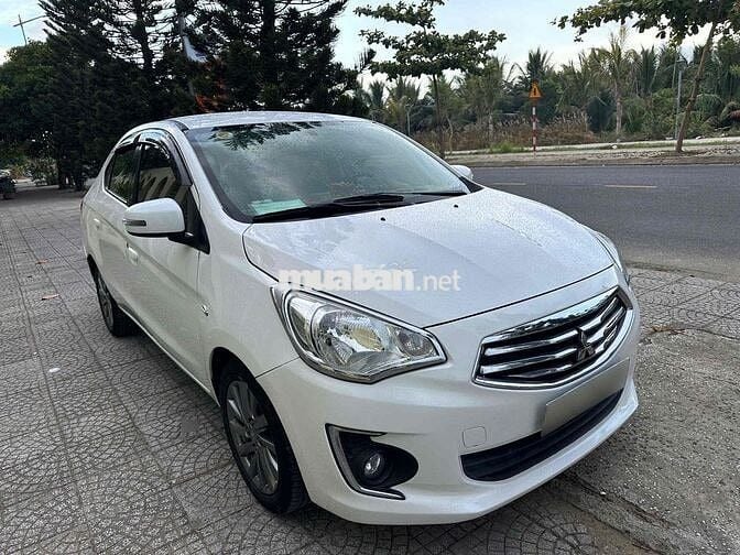 Mitsubishi Attrage 2017 Trắng 87000 km Tự động