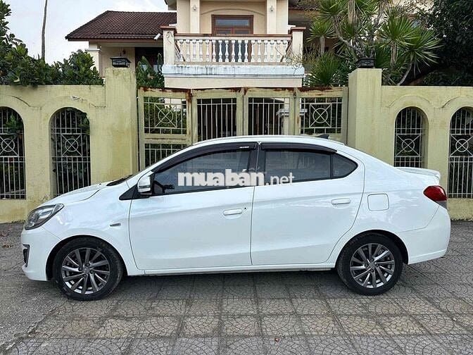 Mitsubishi Attrage 2017 Trắng 87000 km Tự động