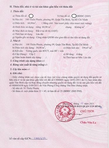 Bán nhà mặt phố Thiên Phước, 15,6 tỷ, 199m2, view đẹp, Tân Bình, HCM