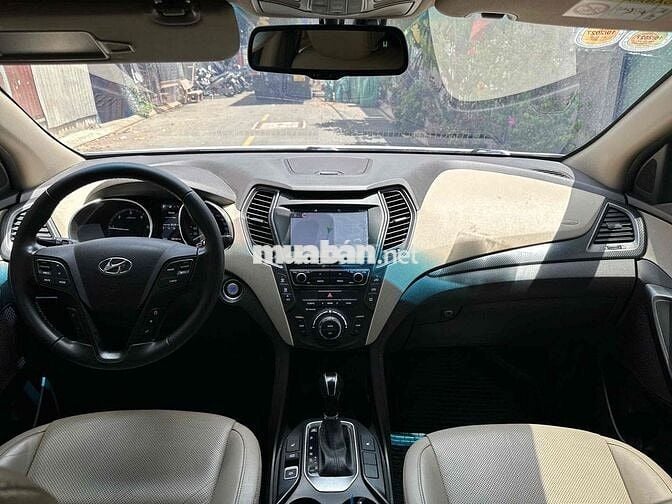 Hyundai Santafe 2018 2 cầu Bản Full Trắng